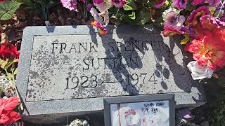 Frank Sutton's Grave Sargent Carter Gomer Pyle USMC Greenwood Cemetery Clarksville Tn Monday 3/18/24