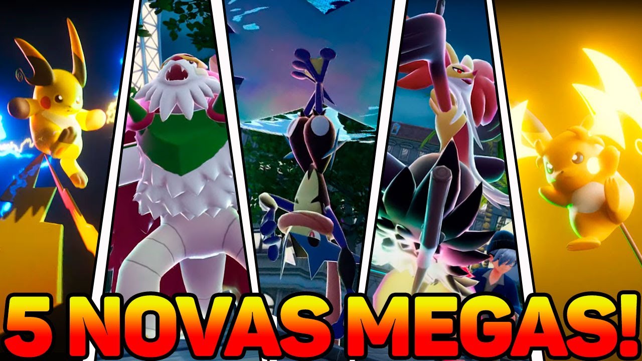 BOMBA!! 5 NOVAS MEGAS EVOLUÇÕES REVELADAS!!