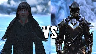 SKYRIM - СЕДОБОРОДЫЕ VS ЭБОНИТОВЫЙ ВОИН