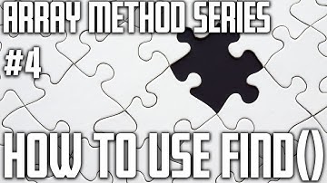 How To Use Find In JavaScript - Array.prototype.find