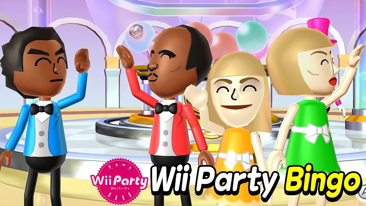 Wii Party Bingo (Expert com) Guest A Vs Eduardo Vs Silke Vs Gabi (Wii パーティー) | AlexGamingTV