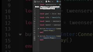 Learning Tweenservice