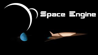 Spaceship flyby - Space Engine