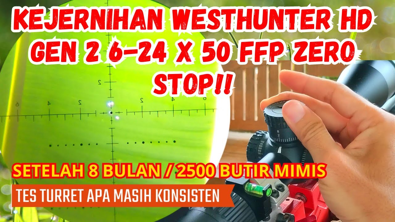 WESTHUNTER HD 1-6X24 IR cannocchiale compatto cannocchiali da puntamento a rilievo lungo illuminato R/G reticolo di vetro inciso Reset mirini da caccia  18