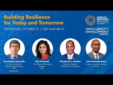 Building resilience for today and tomorrow