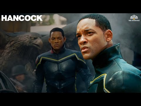 Will Smith का दमदार Action | Hancock vs Police 🚔 |  Hollywood Movie Scene Hindi Dubbed