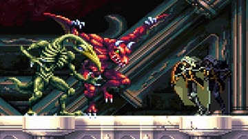 Castlevania: Symphony of the Night - Gaibon & Slogra Boss Fight 4K