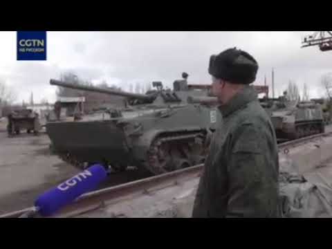 передача армии ЛНР и ДНР трофейной техники ВСУ от РФ