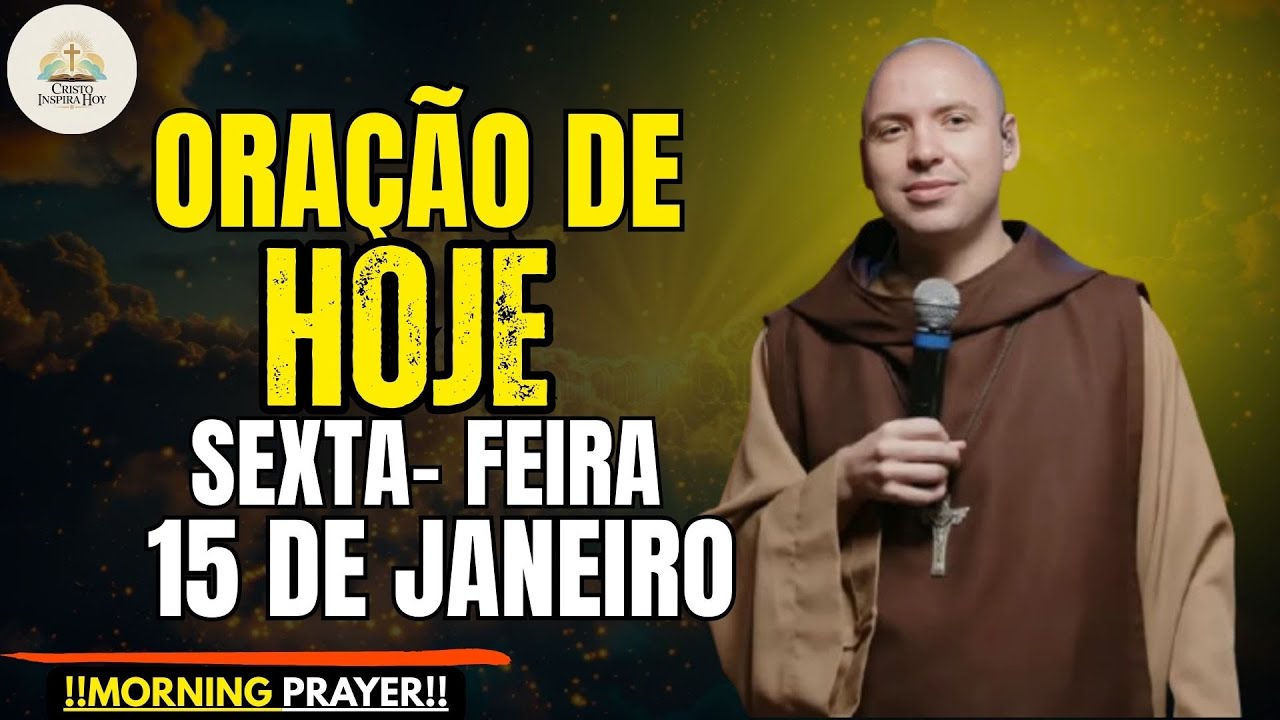 🔥 ORAÇÃO PODEROSA DE HOJE (16 DE JANEIRO) | REZE COM FÉ E RECEBA PAZ, PROTEÇÃO E FORÇAS DE DEUS 🙏||