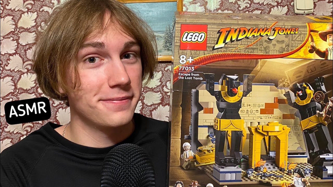 АСМР Я ЖДАЛ ЭТОГО 10 ЛЕТ! ОБЗОР LEGO INDIANA JONES ❤️