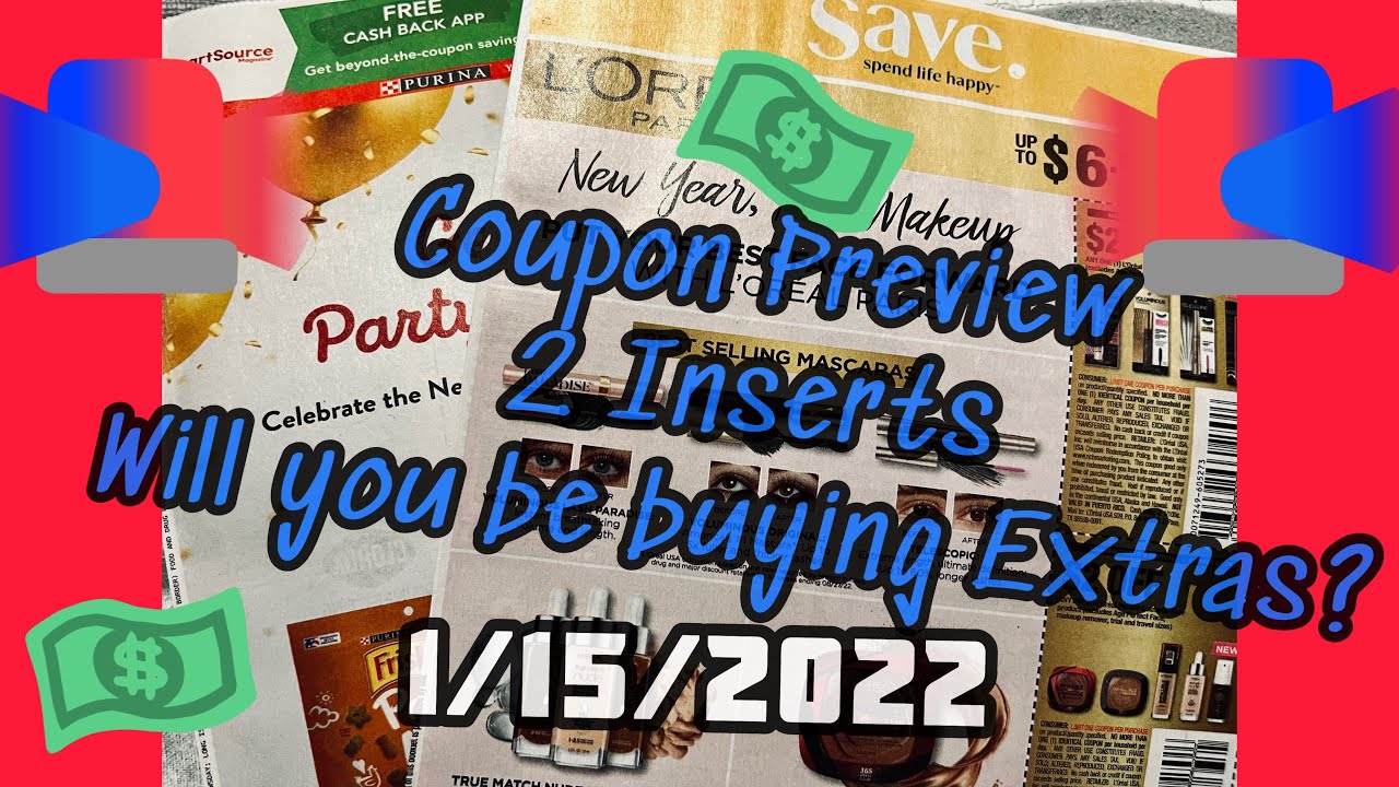 COUPON PREVIEW WHAT ARE WE GETTING 2 INSERTS 1 15 23 YouTube coupon-preview-what-are-we-getting-2-inserts-1-15-23-youtube