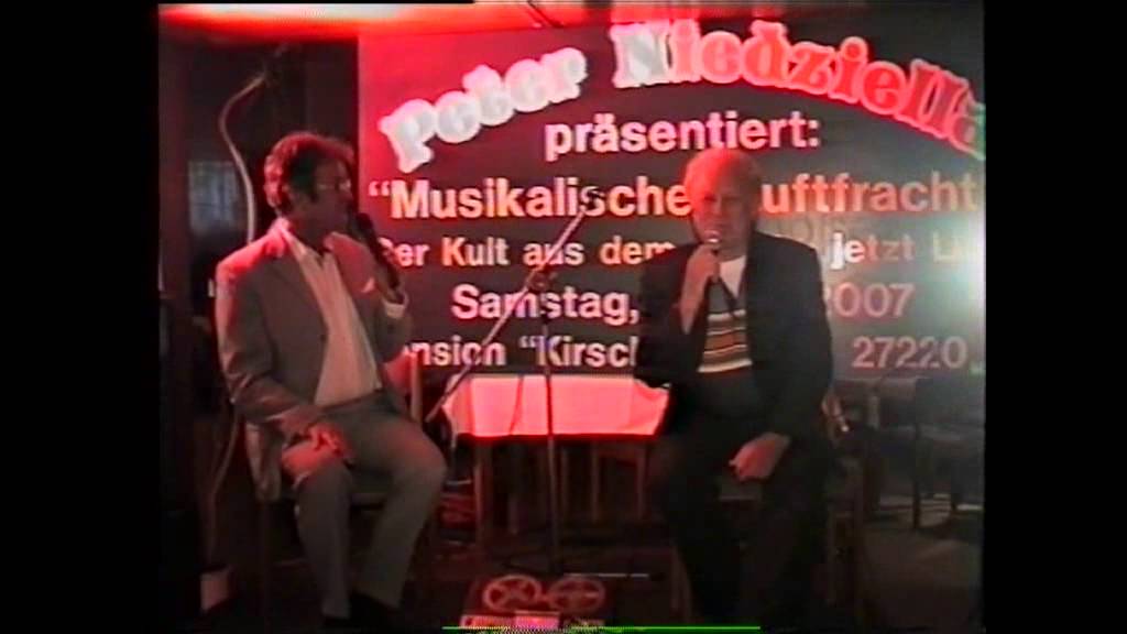 Live bei Kirsche  Peter Niedziella zu Gast bei Lutz Hoff