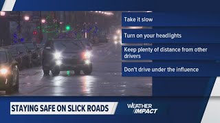 ISP, DMPD respond to dozens of service calls during ice storm overnight