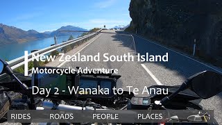 Motorcycle Touring - New Zealand South Island - Day 2