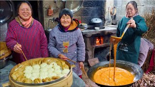 Ancient Way to Make Brown Sugar after Sugar Cane Harvest | Traditional Lifestyle