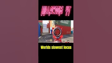 1v1 with the slowest locus gunsmith 😭 #codmobile #1v1