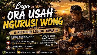 Sholawat Jawa Terbaru - ORA USAH NGURUSI WONG | Pitutur Jawa Menyentuh Hati