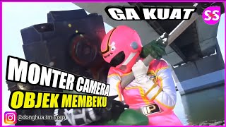 RANGERS PINK VS MONTERS CAMERA TEKHNOLOGINYA DAPAT MEMBUAT MUSUH MEMATUNG - SUPER HEROINE ALUR FILM