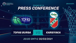 Tofas Bursa v Pinar Karsiyaka - Press Conference