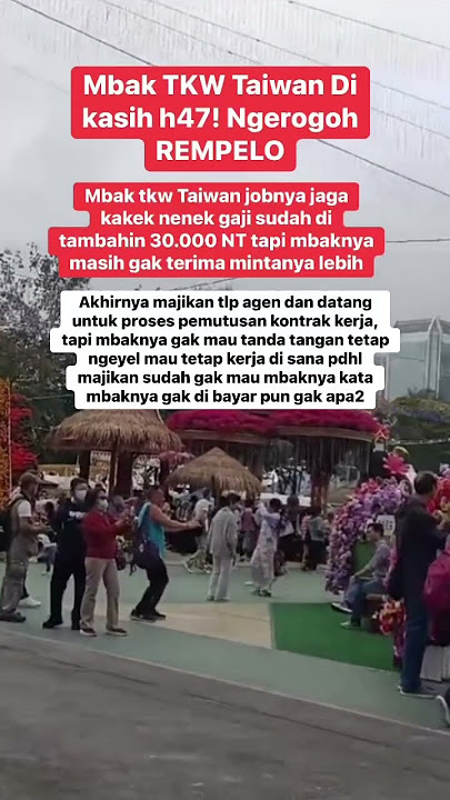TKW Taiwan viral #anakrantau #tki #tkw #tkwtaiwan #tkwhongkong #pahlawandevisa