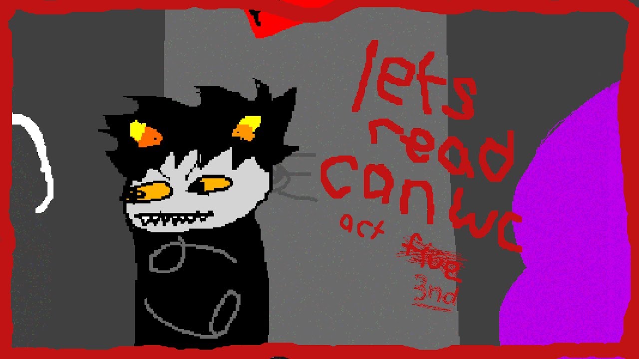 Let's Read Cool and New Webcomic: Act 3 Part 1