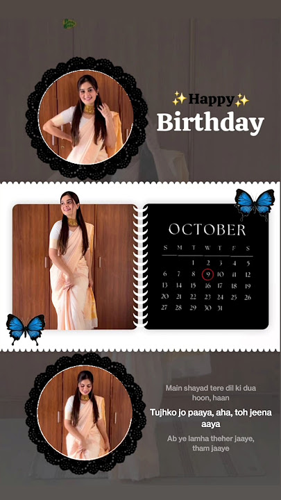 whatsapp story ideas for birthday | whatsapp status #whatsapp #ytshorts #aesthetic #shortsfeed