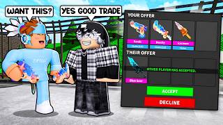 Pretending To Be A NOOB With The RAREST GODLIES In MM2…