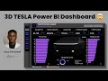 How to Build a 3D Interactive Tesla Dashboard in Power BI | Full Power BI Tutorial