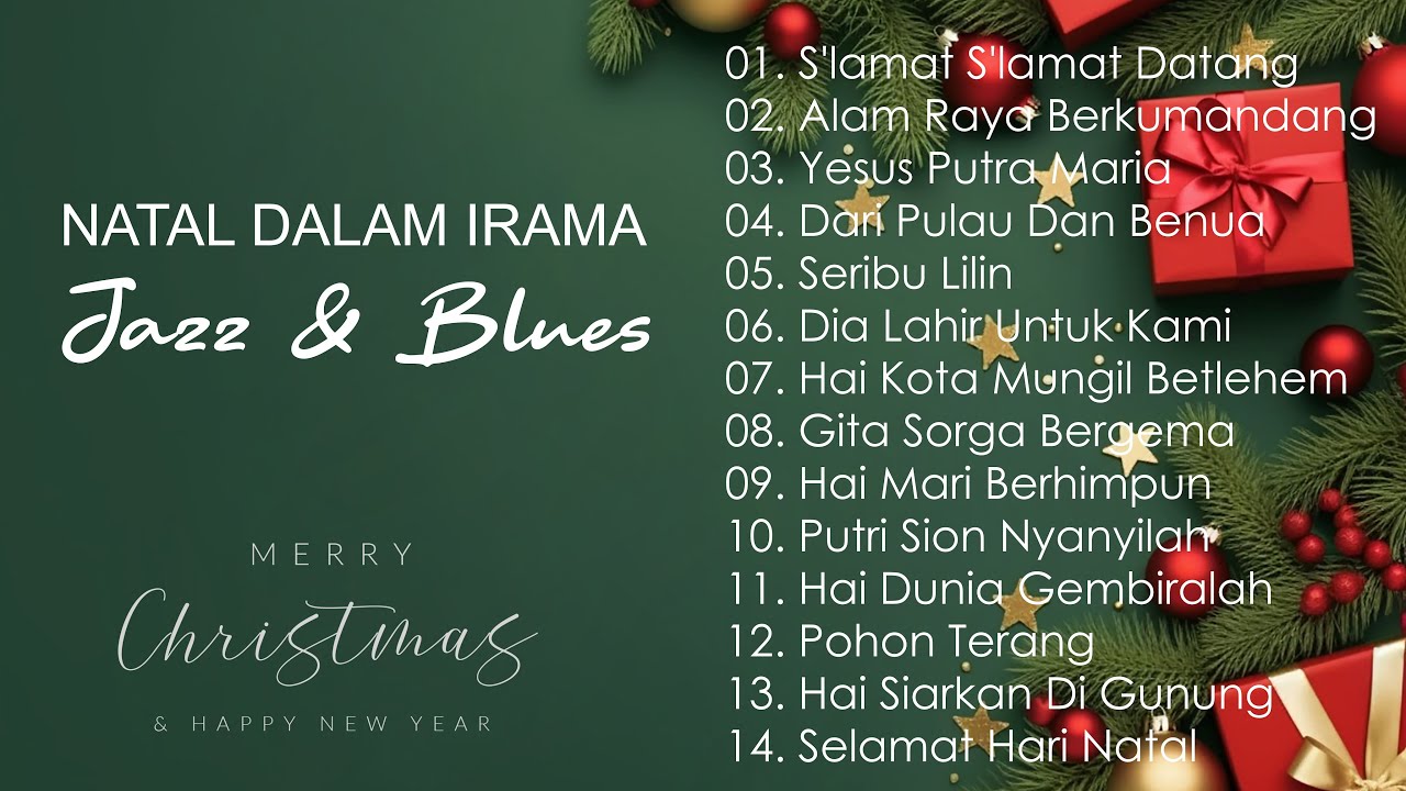 Natal dalam Irama Jazz \u0026 Blues 🎷 | Album Cover Paling Cozy \u0026 Nostalgia Tahun Ini