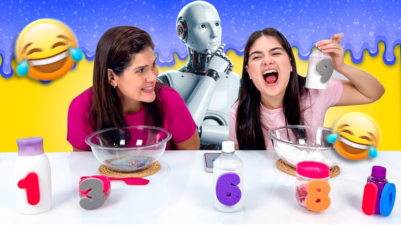 A INTELIGÊNCIA ARTIFICIAL DECIDIU NOSSA SLIME! 