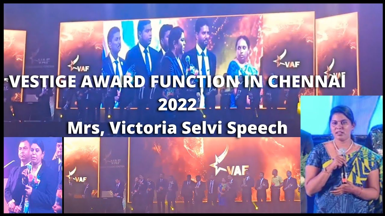 VESTIGE AWARD FUNCTION ON 12/06/2022 Top Leading Ladie சிங்கப்பெண்