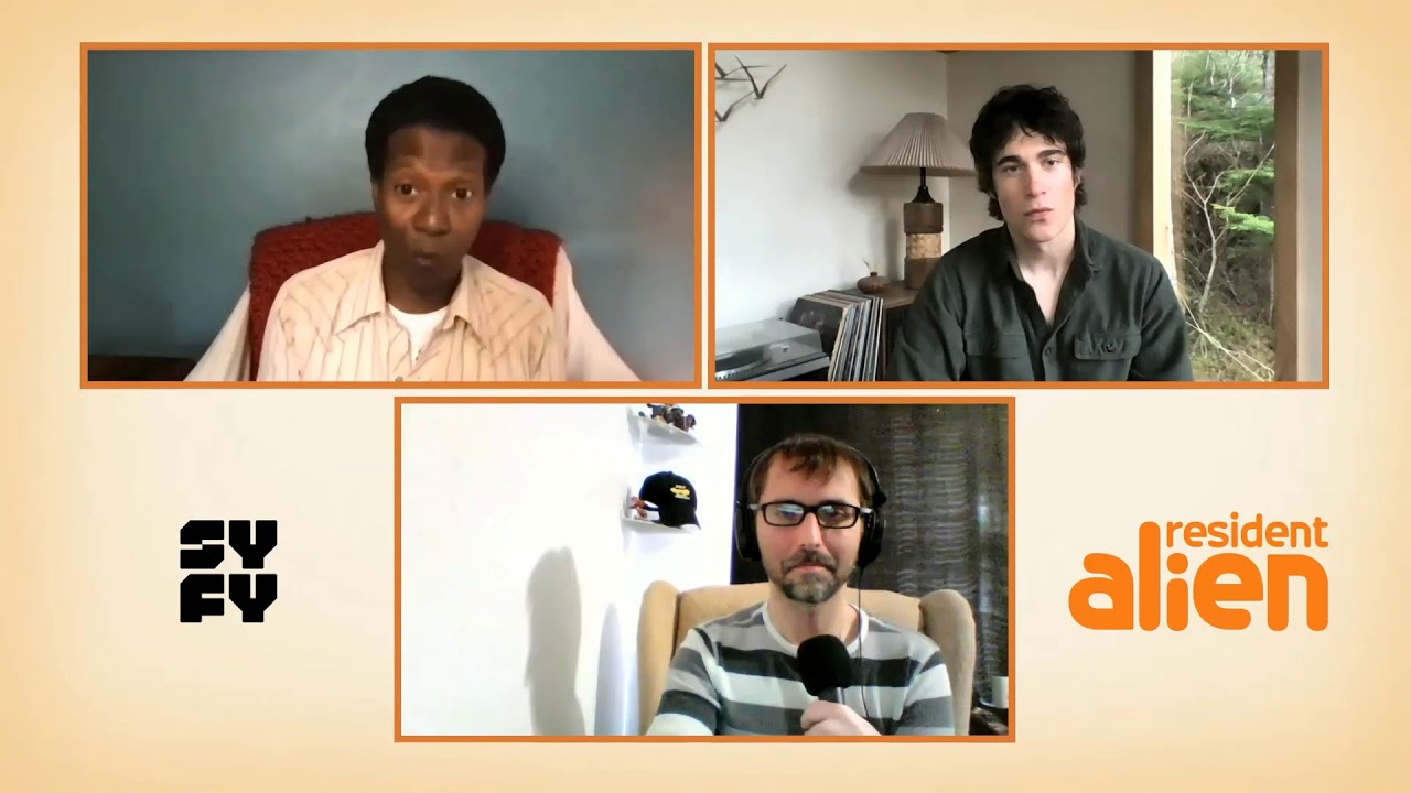 Resident Alien (2021) - Corey Reynolds & Levi Fiehler (FULL INTERVIEW)