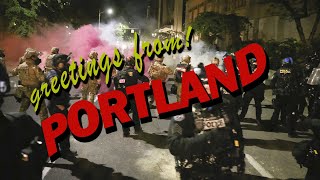 the peaceful protesters of Portland