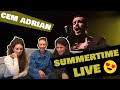 Italians react to Cem Adrian - Summertime (Live) for the first time | WHAT A TALENT!! (eng subs)