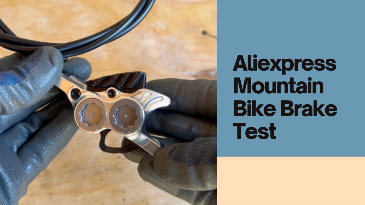 Galbraith Mountain Trails Challenge AliExpress Brake Experiment! YouTube