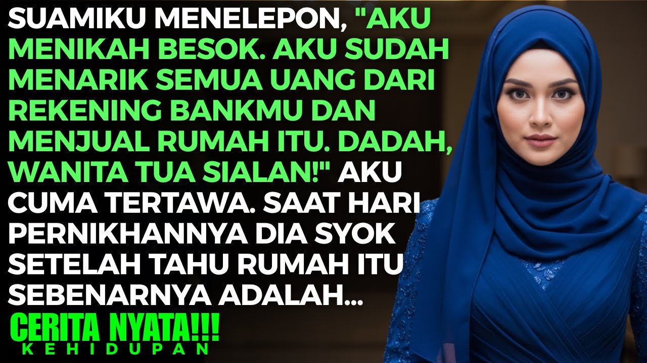 "AKU AKAN NIKAH LAGI RUMAHMU SUDAH KUJUJAL" ISI PESAN SUAMI - DIA TIDAK TAHU BAHWA RUMAH ITU ADALAH