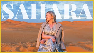 OVERNIGHT IN THE SAHARA DESERT - IT WAS FREEZING 🥶 - Journey Through Morocco (3 of 4)