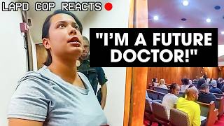 She Was Already at Traffic Court When She Drove at 3 People