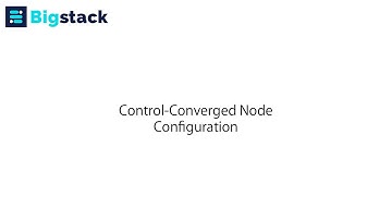 Cube Cluster Configuration Step 1 - Master Node