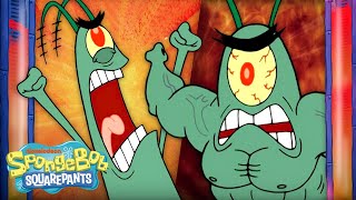 Plankton's ANGRIEST Moments  | SpongeBob