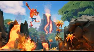 Crash Bandicoot 3 Warped - Developer Time Trials - Part 8 - Prehistoric Grounds