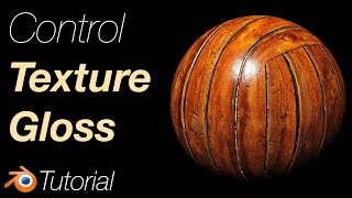 [3.6] Blender Tutorial: Adding PBR Textures And Adjusting Its Glossiness