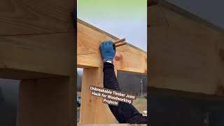 Unbreakable Timber Joint Hack for Woodworking Projects #woodworking #shorts