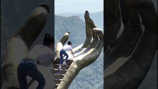 Buddha Hand Bridge In South China China World Ka Largest Hand Bridge chaina hath sabse bada