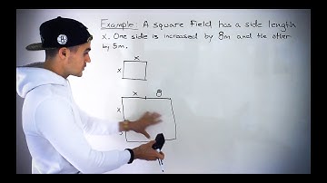 Grade 10 Math (Ontario, MPM2D) - Word Problem with Multiplying Polynomials