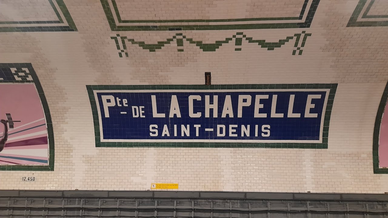 Métro ligne 12 à Porte de la chapelle - MF 67