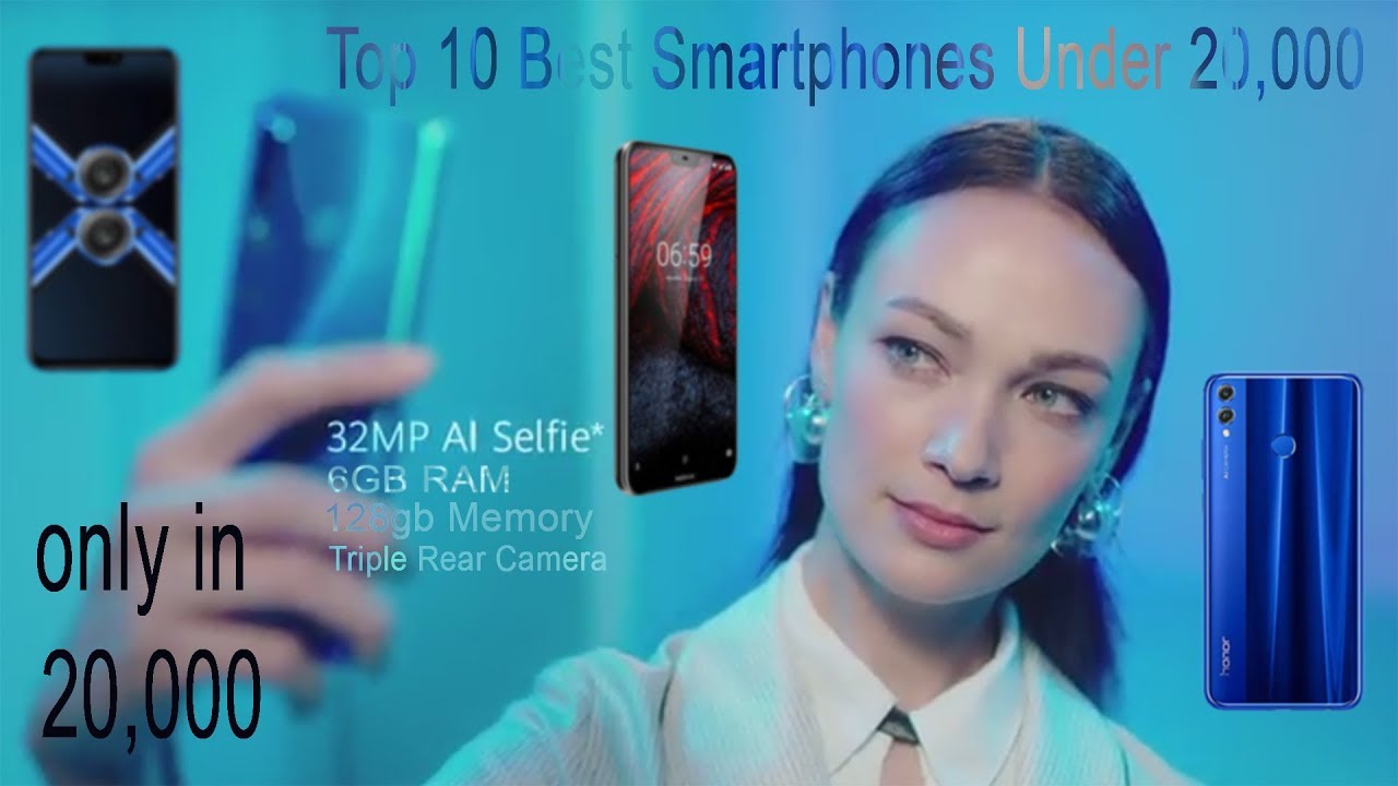 TOP 10 BEST SMARTPHONES UNDER 20,000 available on amazon YouTube