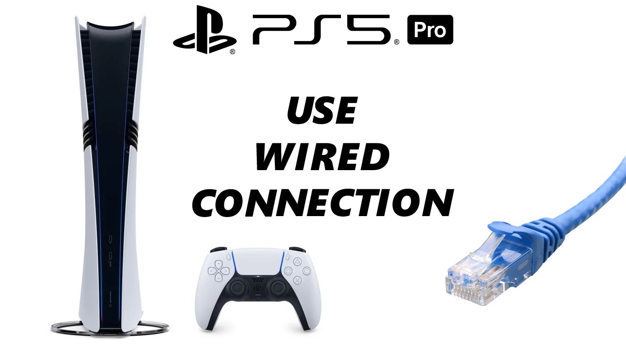 How To Set Up Wired Connection On PS5 Pro - YouTube