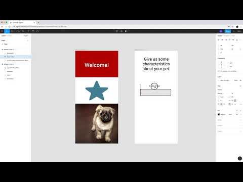 Figma Tutorial 2: Creating Frames, Connections & Functionality