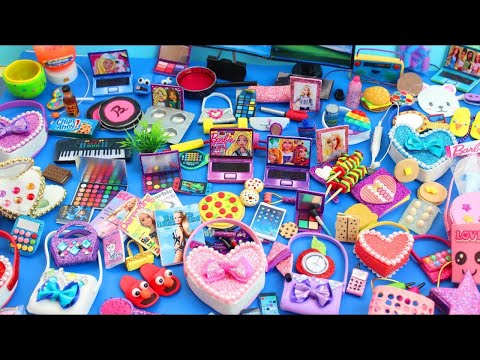 HOW TO MAKE 50 DIY  MINITURE ITEMS FOR YOUR DOLLS